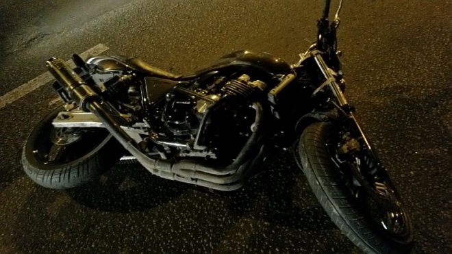 Водитель мотоцикла сбил ребенка